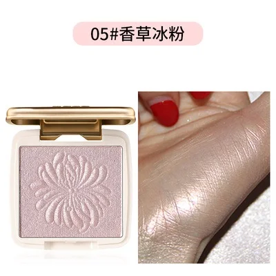 05 Novo Shimmer Glow Kit хайлайтер пудра палитра осветитель макияж тело лицо бронзант, контур хайлайтер Косметика осветляет кожу - Цвет: 05