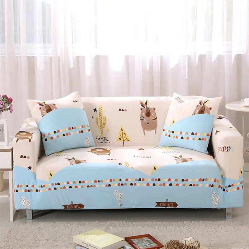 

Nordic Style Slipcovers Sofa Cover Cotton Elastic Sofa Cover for Living Room Couch Cover Sofa Towel Single/Two/Three/Four-seater