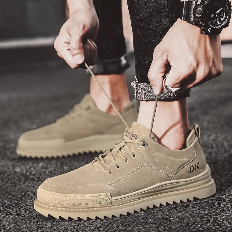 

CRLAYDK Men's Casual Walking Shoes Comfortable Breathable Platform Sneakers Running Sports Tennis Loafers Driving Mocassin Homme