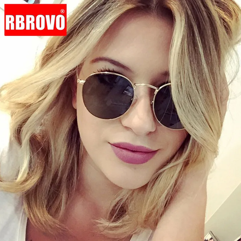 RBROVO 2021 новые уличные темные очки Женские Классические винтажные для мужчин
