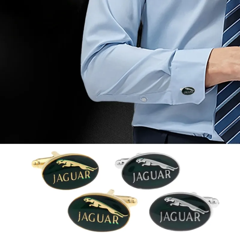 

Cufflinks for Jaguar Logo Male Gentleman Suit Shirt Cuff Links Fashion Men Accessories Luxury Jewelry Wedding Gifts Copper Alloy