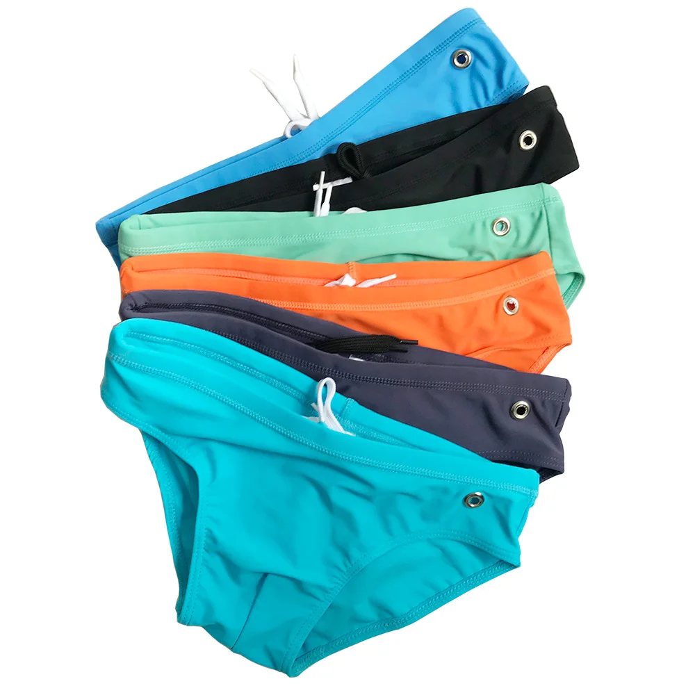 

Swimming Briefs Swimwear Shorts Trunks Boxers With Sexy Swim Summer Man Men Sluilt Tight Colorfull Low Waist Is Brand