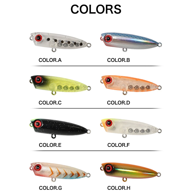 1Pc Fishing Lure 45Mm 3G Sinking Sea Hooks Bait 2 Treble Artificial Hard | Спорт и развлечения