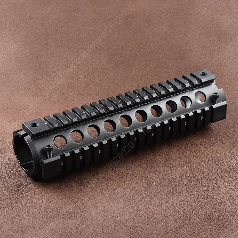 Модель 4/ar15 средняя длина дропшиппинг Quad Rail алюминиевые части 2 рельсы для охоты