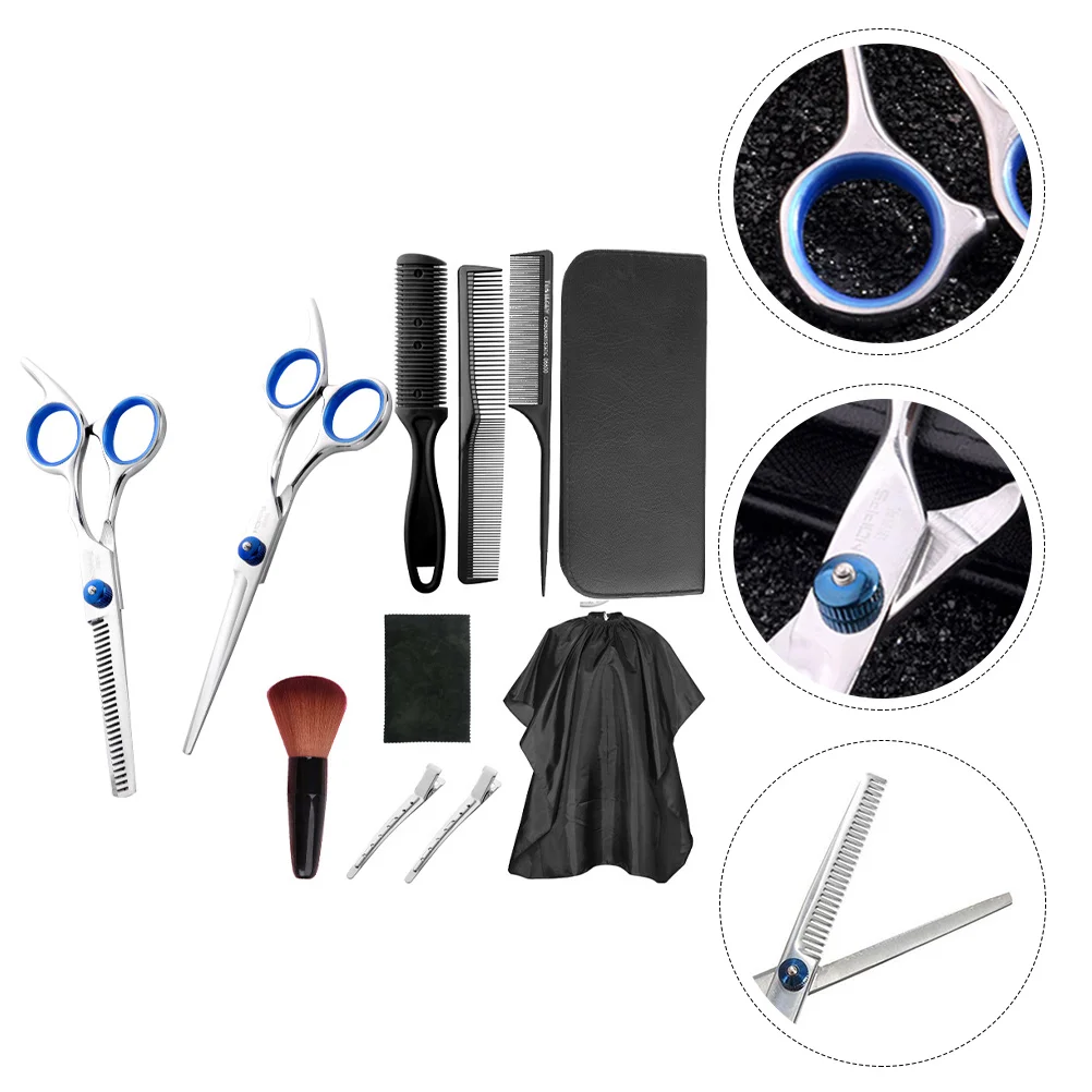 

Парикмахерские ножницы, полезные инструменты для стрижки волос, гребень из нержавеющей стали, 1 комплект