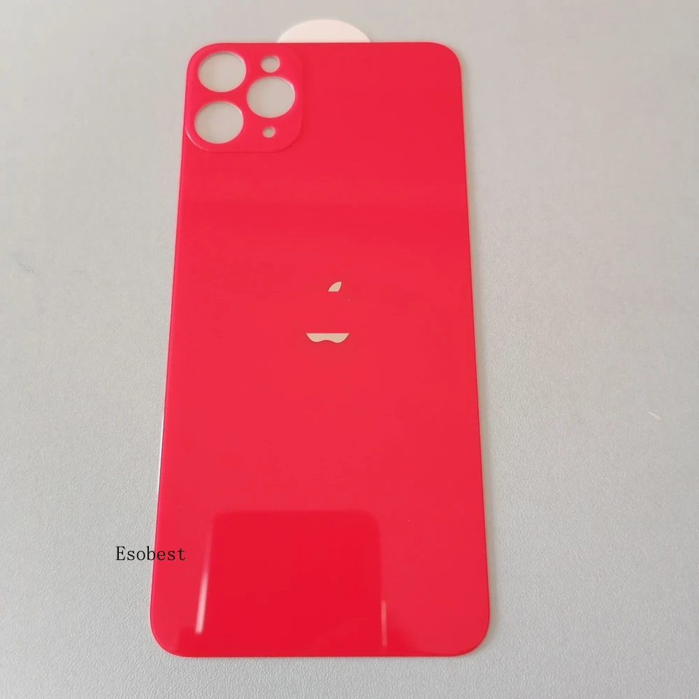 Esobest Новинка заднее стекло для iphone11 pro max полное покрытие Задняя стеклянная Защита