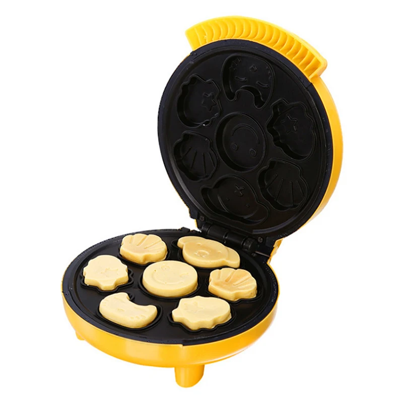 Harga Pembuat Wafel Listrik Mini Mesin Wafel Sarapan Oven Kue Telur Gelembung Panci Oven Kue Telur Mesin Eggette Panci Wafel Mini