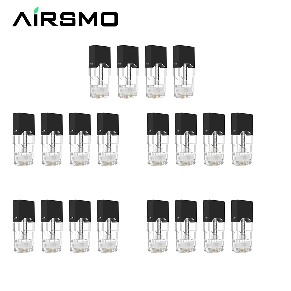 Для Juul Pods, комплект из 24 предметов, вейп ручка, картридж, катушка, распылитель Vape, 0,8 мл, Ом, катушка с верхним заполнением, Электронная стручка PGONE