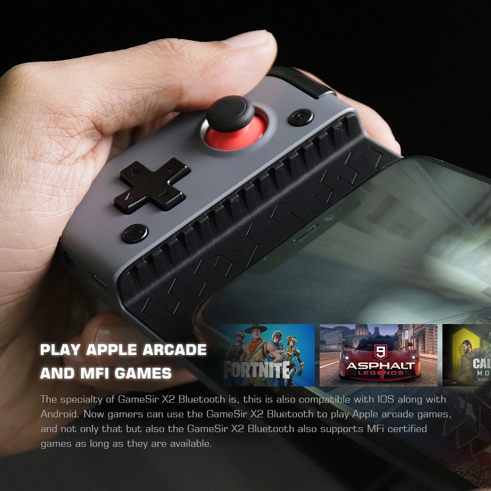 Геймпад GameSir X2 Bluetooth Puge джойстик контроллер Android или Ios игровой для облачных игр