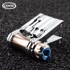 Набор инструментов CXWXC для ремонта велосипеда, Многофункциональный складной Мультитул 11 в 1, аксессуары для горного и дорожного велосипеда