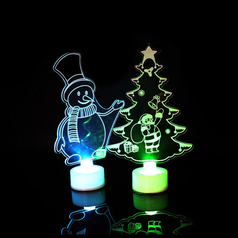 3D акриловый Ночной светильник 1 шт. светодиодный s лампа декор для детской спальни