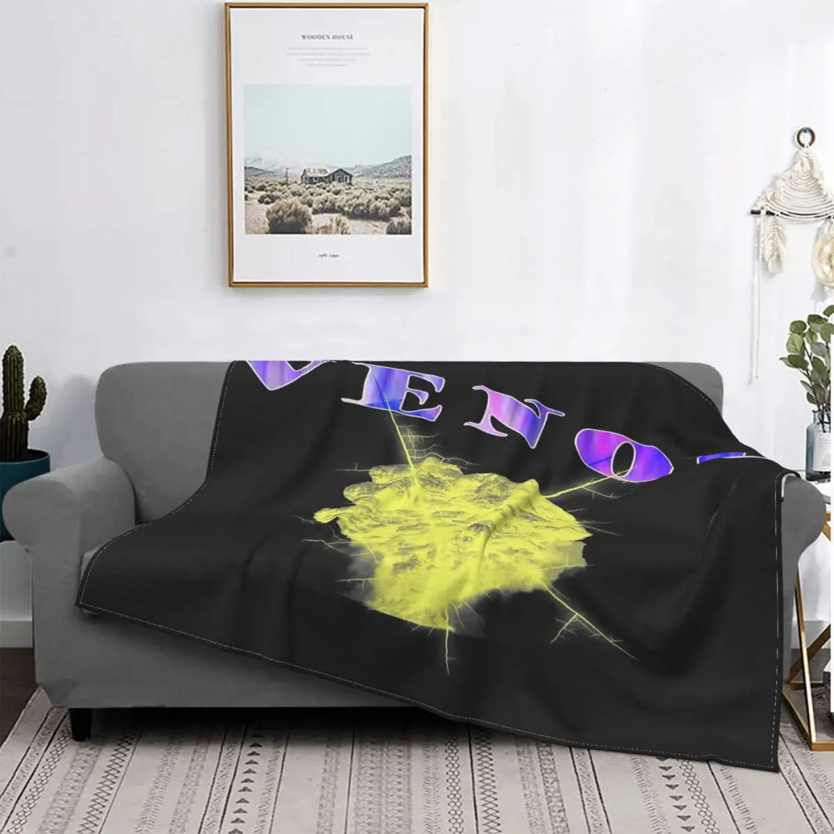 

Venoo-Веселая взрывобезопасная одежда для Хэллоуина, для камеры, edredones a cuadros, cubierta de playa, Manta Kawaii
