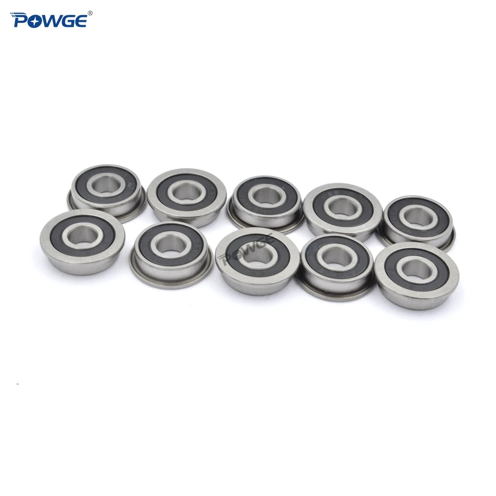 POWGE VORON F623 2RS подшипник 3*10*4 мм ABEC 7 фланцевый миниатюрный RS шариковые подшипники