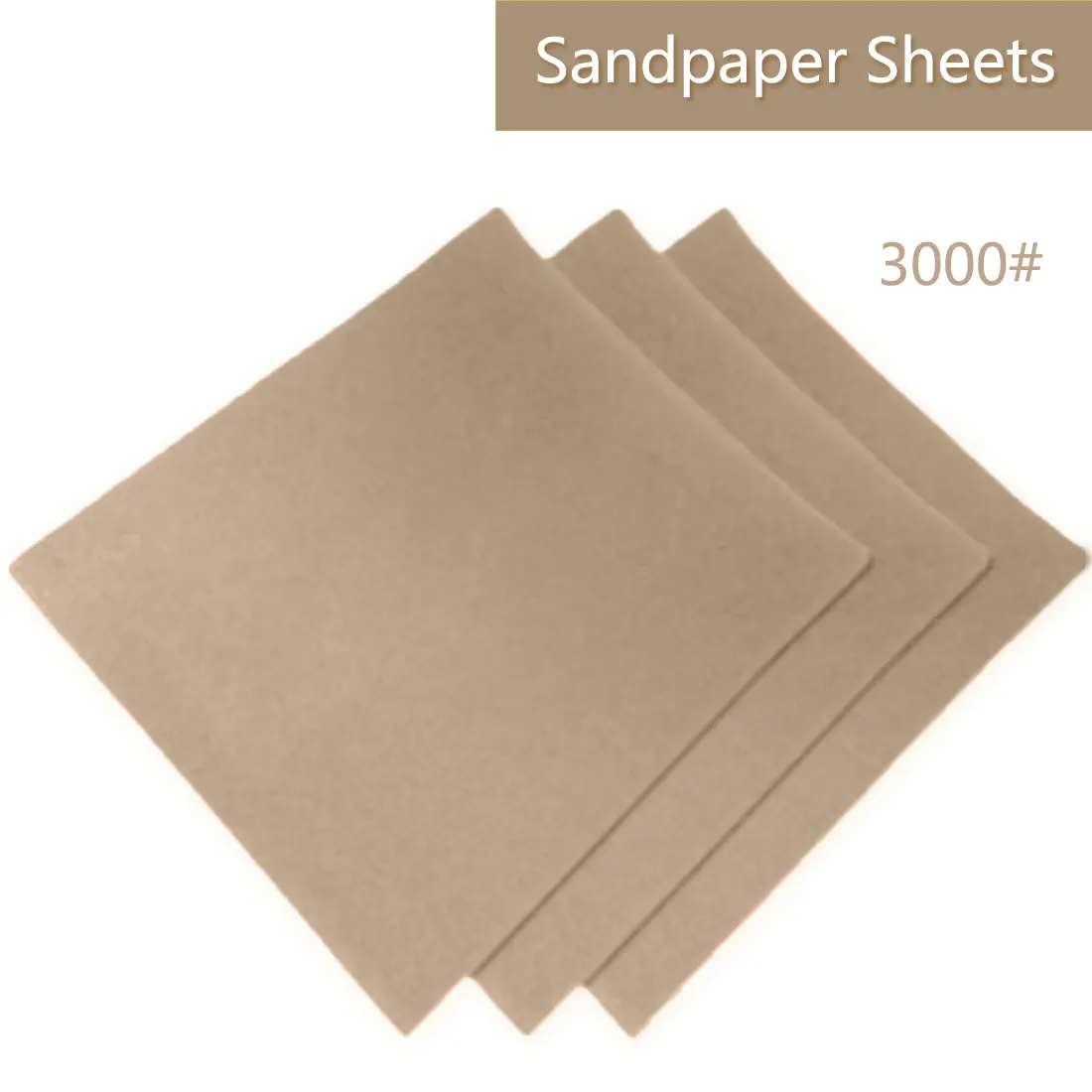 

230*280mm Grit 3000 5000 7000 Waterproof Paper Sheets Wet and Dry Sandpaper Polishing Abrasive