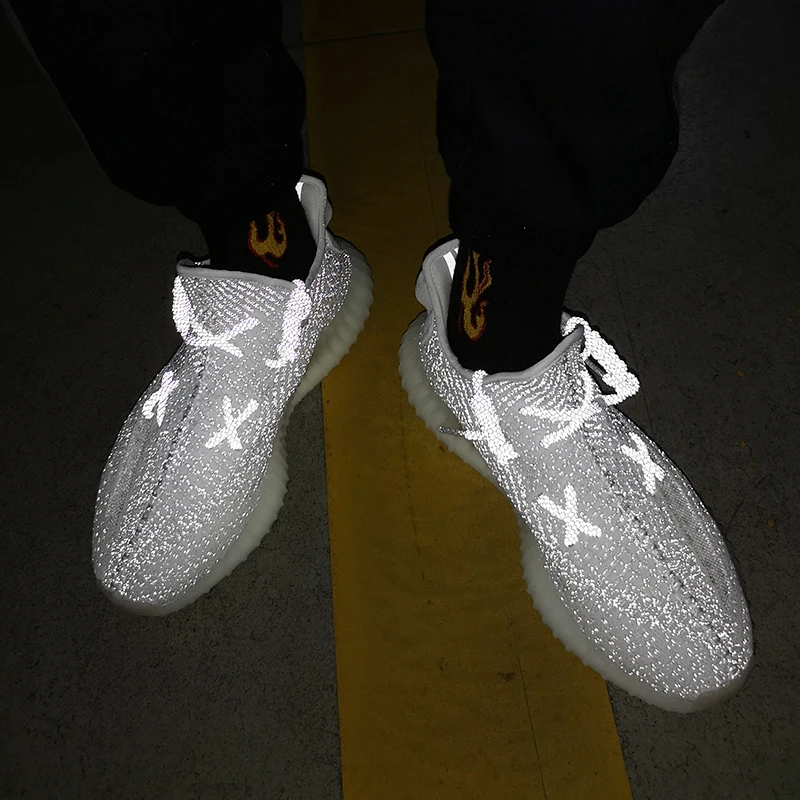 

Outdoor Reflective Sneakers For Men Mesh Knit Comfortable Couple Running Shoes Fashion Starry Jogging Sports Shoes Mens Trainers