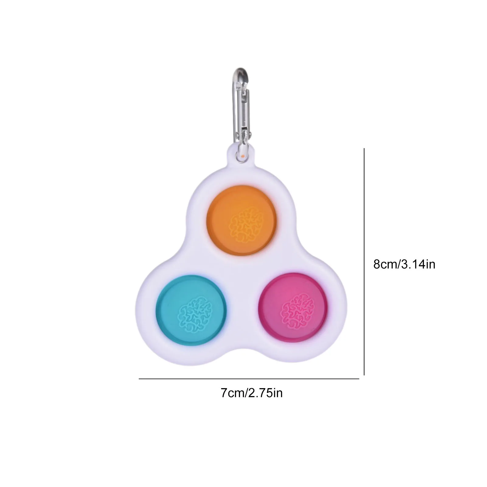 

1-5PCS Fidget Simple Dimple Toy Fat Brain Toys Stress Relief Hand Toys For Kids Adults Early Educational Toy Fidget Toys For Kid