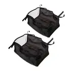 Корзина для детской коляски Yoya, подвесная корзина для новорожденных, черный цвет, сумка-Органайзер, аксессуары для малышей