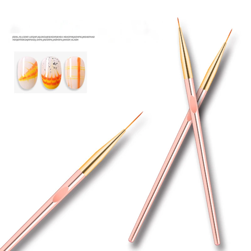 1/3 предмета в комплекте розы и золотая линия малярные кисти кисть для ногтей