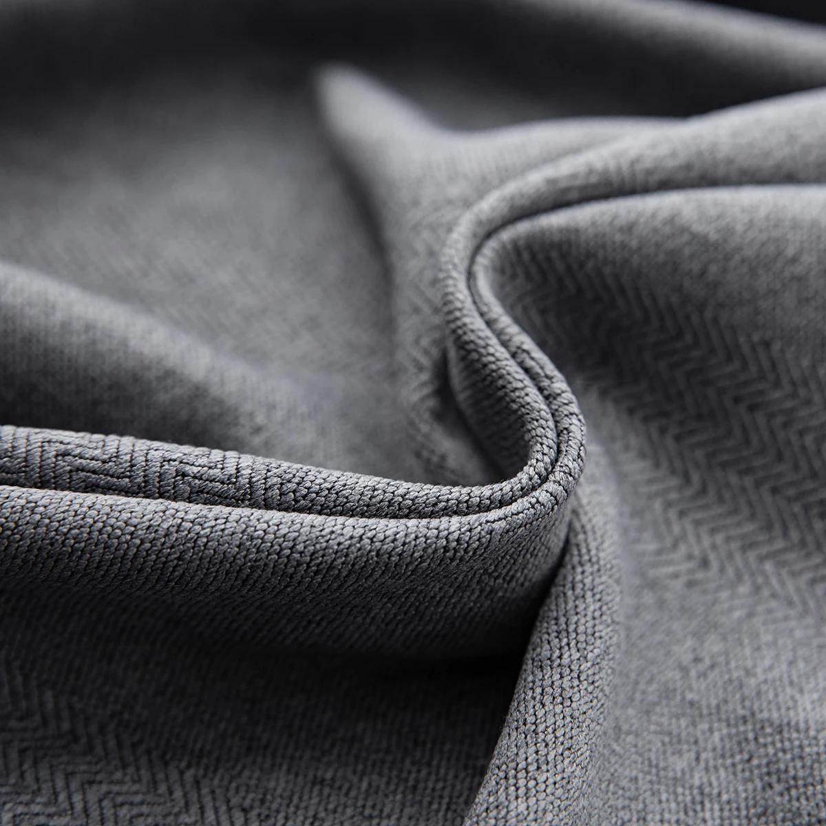 Шторы блэкаут льняные однотонные современные занавески с полным затенением