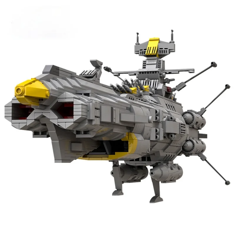 

NEW 2187 PCS Space Battleship Andromeda Military Spaceship Transportation Vehicle MOC Building Blocks Bricks DIY Model Toys Gift