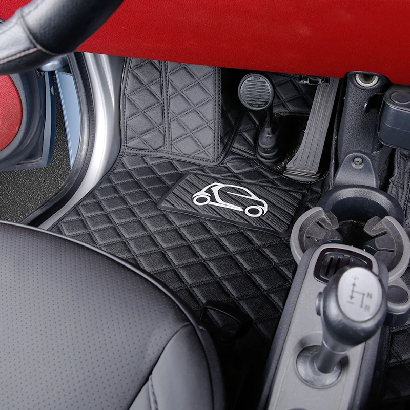 Автомобильный коврик для ног грязный все покрытие защита интерьера украшение Smart