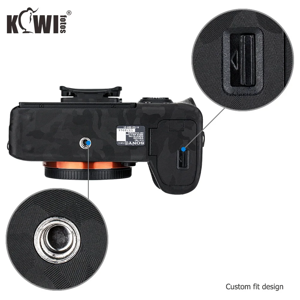 Наклейка на корпус камеры Защитная пленка для Sony A7 III A7R A7III A7RIII A7M3 A7R3 устойчивая к