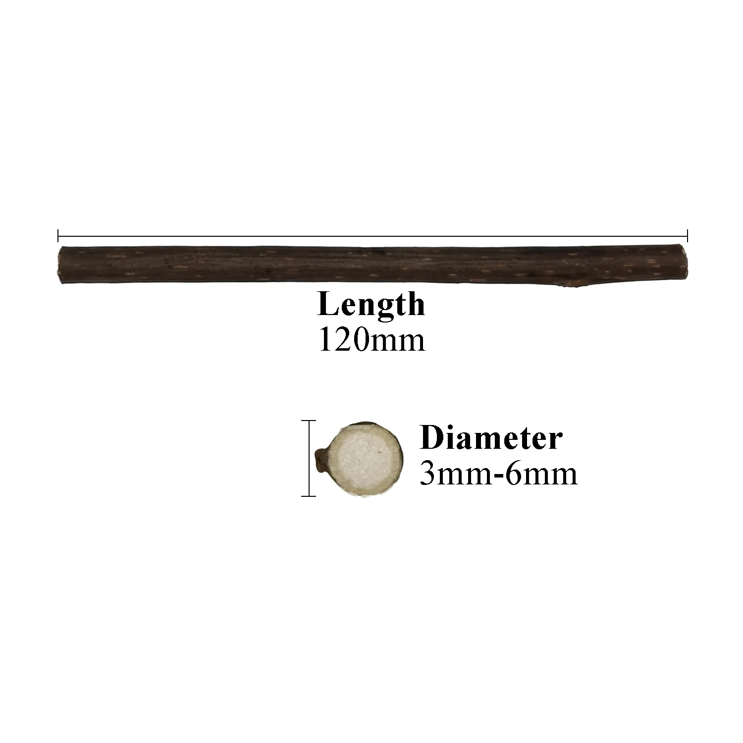 

300g/400g/500g Natural Catnip Pet Cat Toy Molar Toothpaste Branch Cleaning Teeth Silvervine Matatabi Cat Snacks Sticks 120x3-6mm