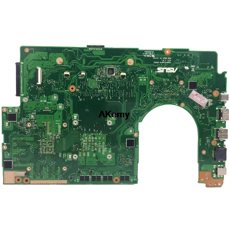 Verkauf X580VN Motherboard Mit GTX1050 Grafikkarte I7-7700HQ CPU Für For Asus Fliegen Festung X580 X580V X580VD X580VN Laptop Mainboard