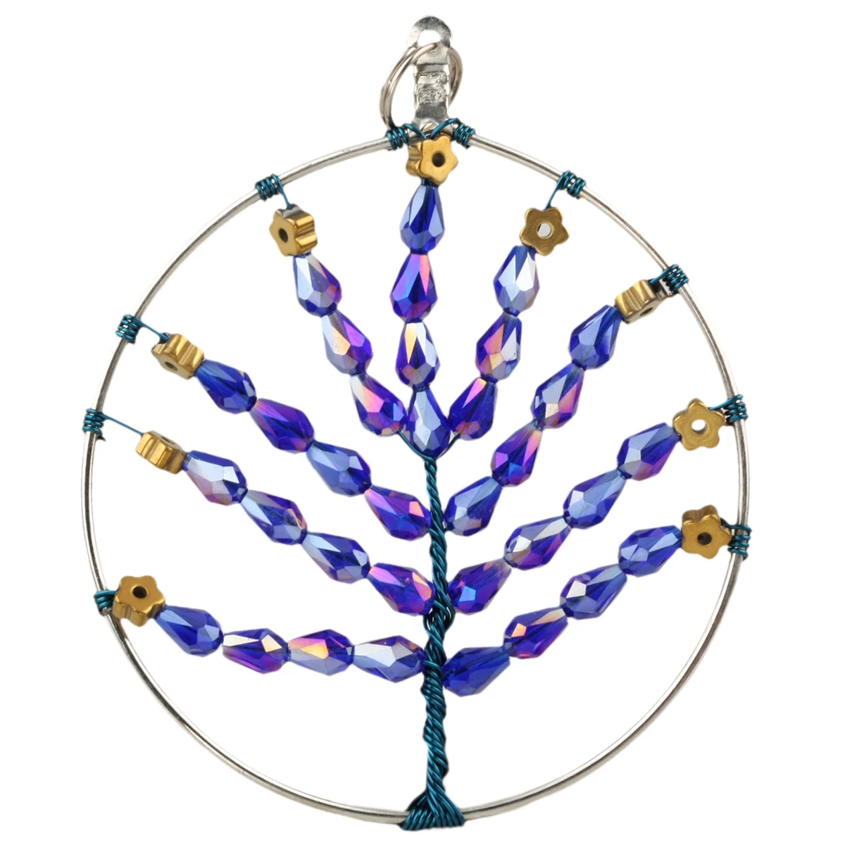 Европейские и американские модные аксессуары ожерелье из темно синего кристалла