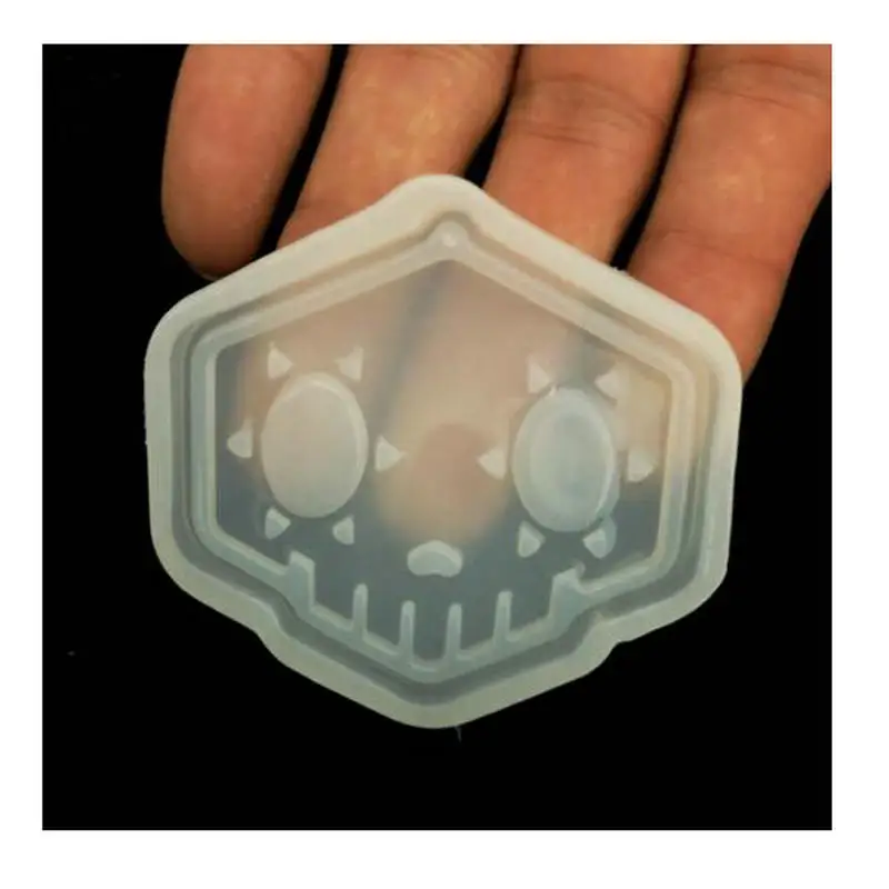 

Halloween Style Mirror Surface Witch Bat Epoxy Resin Silicone Mold DIY Jewelry Fillings Pendant Charms Handmade Cabochon Mould