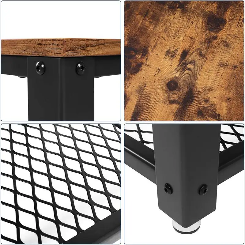 

106x60x45cm Coffee Table Tea Table Solid Wood Cabinet Sofa Side Table Simple Modern Small Desk Lazy Bedside Reading Table HWC