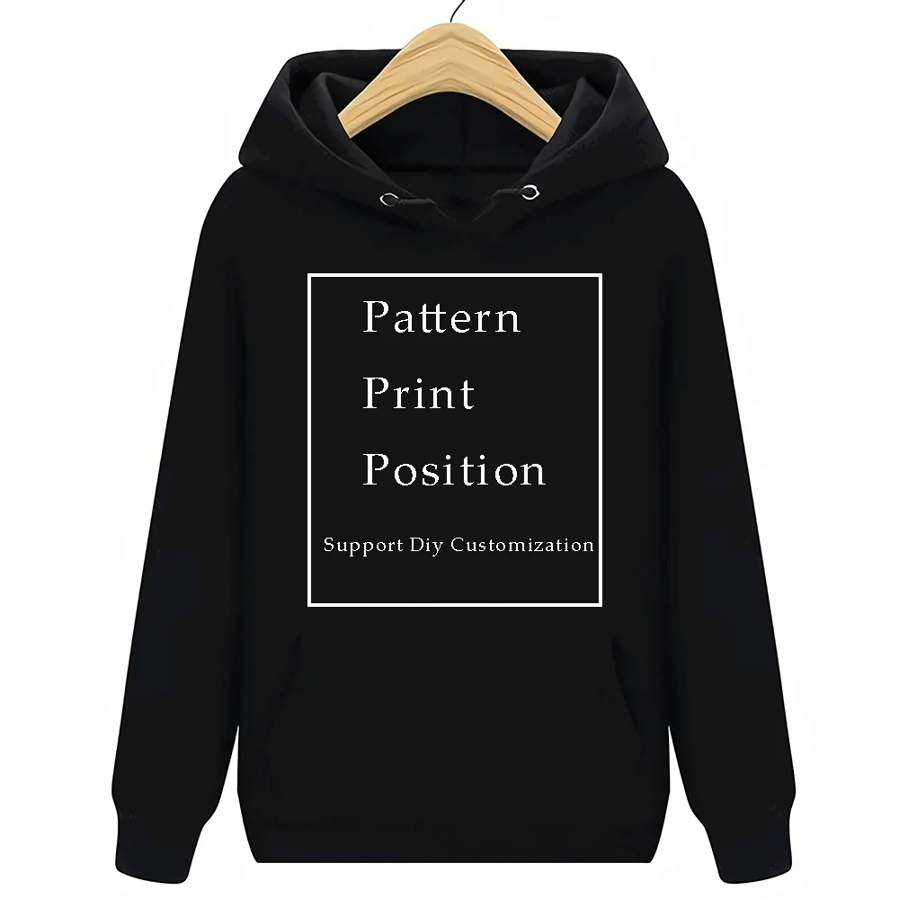 Hoodie black Уличная одежда Balencia для мужчин Harajuku - Цвет: Hoodie black