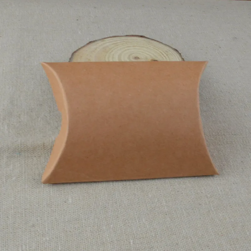 12 шт. бумажные коробки для конфет в форме подушки|Подарочные сумки и упаковка| |