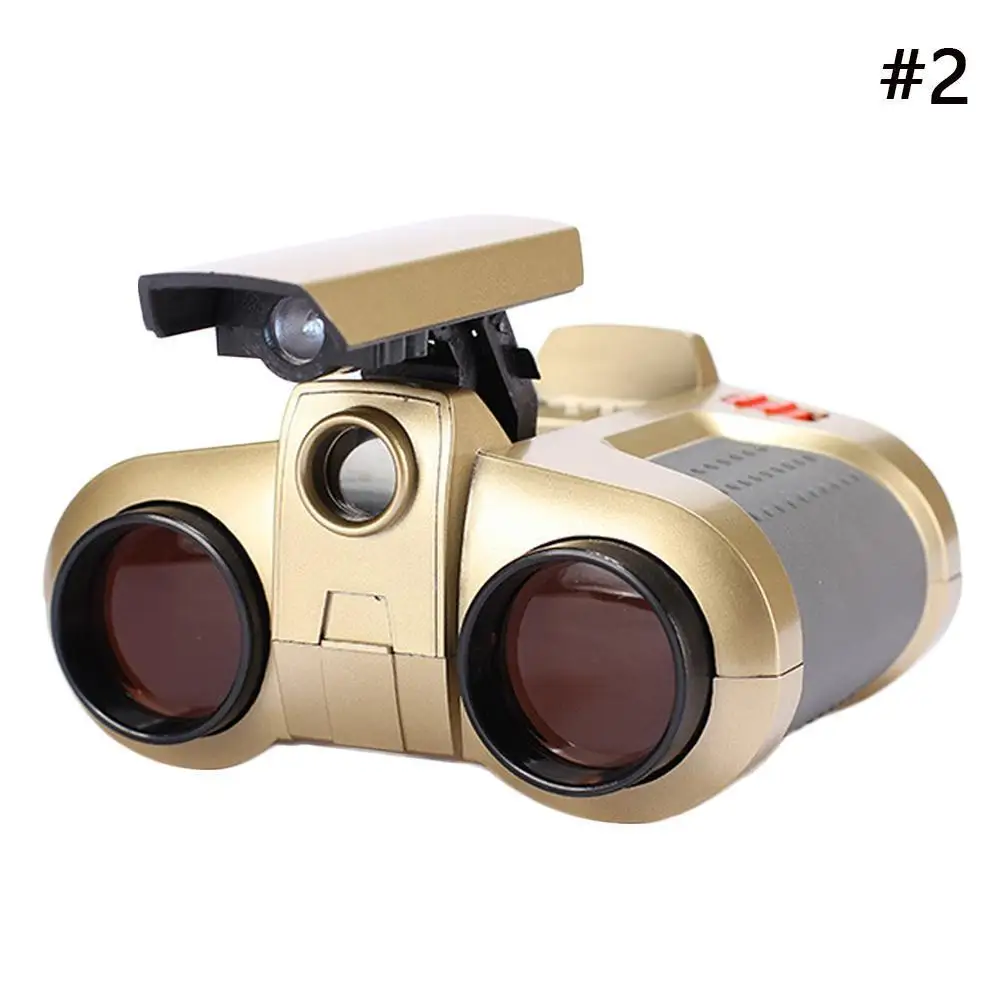 

Hot selling 4x30 Binocular Telescope up Light Night Scope Toys Vision nig Binoculars Focusing Children Boy Novelty Kid Gift L5L8