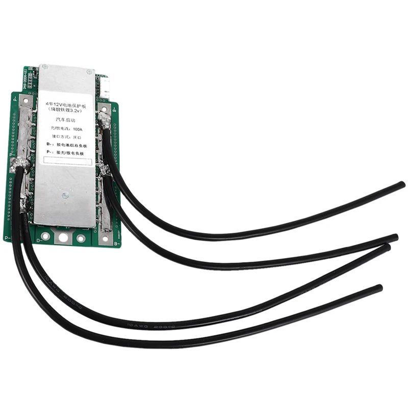 4S 3 2 V Lifepo4 литий железо фосфатная Защитная плата 12 8 инвертор с высоким током Bms Pcm