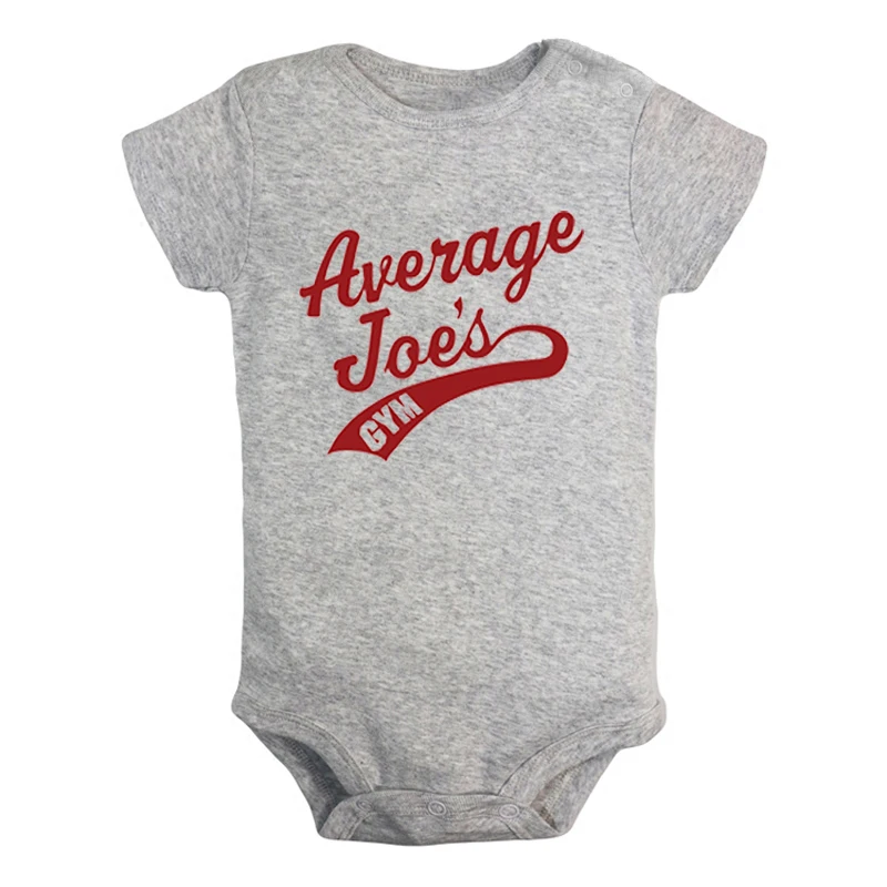 

Dodgeball Average Joe's Joes GYM Wedding & Love Printed Newborn Baby Girl Boys Clothes Short Sleeve Romper Outfits 100% Cotton