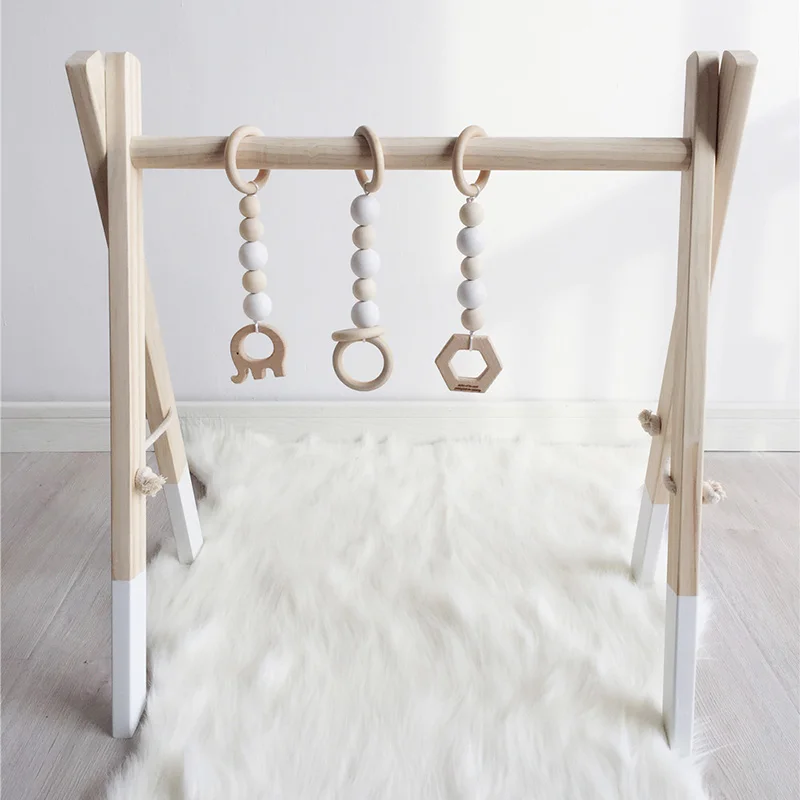 Скандинавские детские развивающие игры рамка с мобильниками для новорожденных
