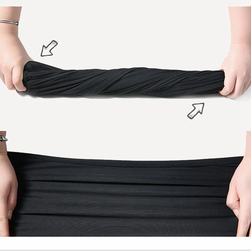 

Casual Pants Capri Womens 2021 New Fashion Aesthetic High Waist Baggy Loose Wide Leg Flare Trousers For Female Black