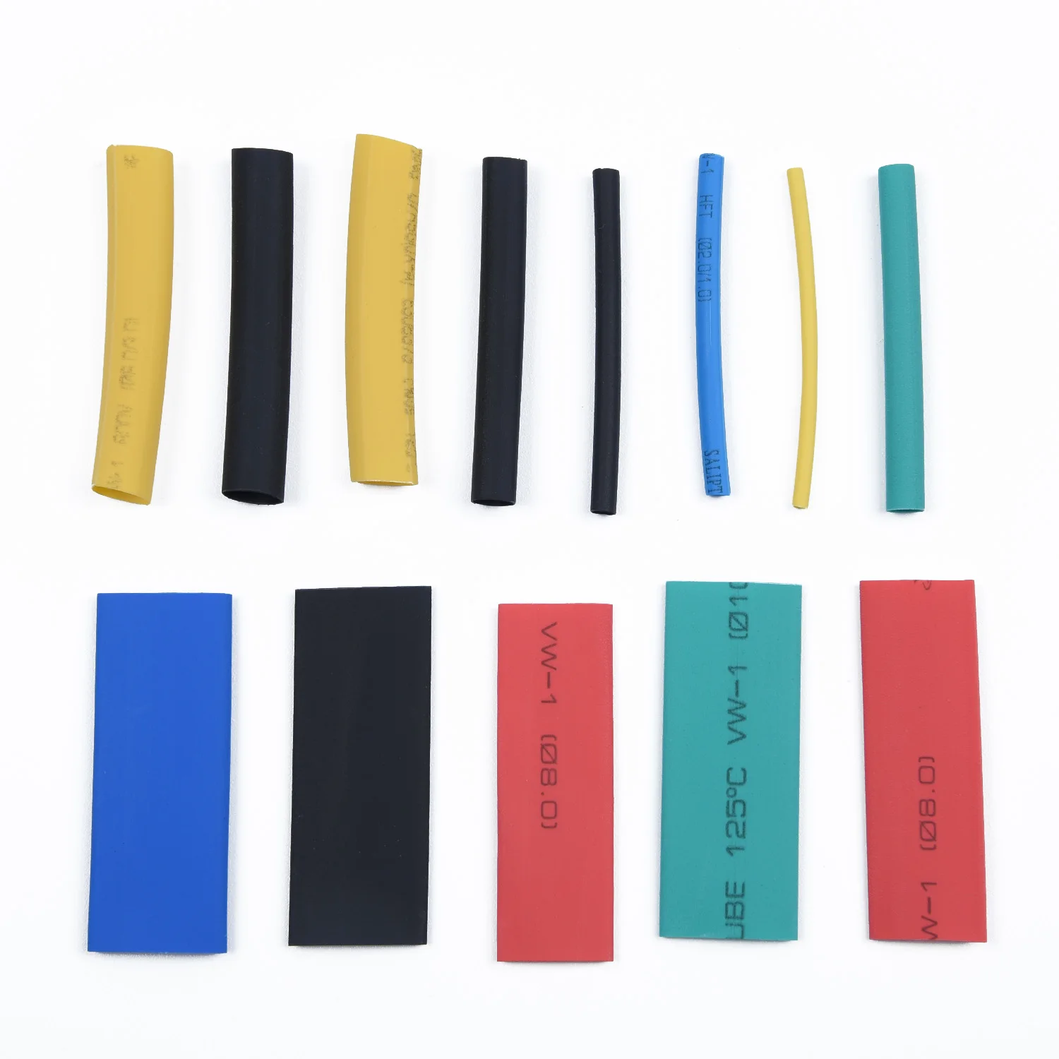 

Cable Heat Shrink Tubing Sleeve Wire Wrap Tubes Assortments Kits Durable Useful