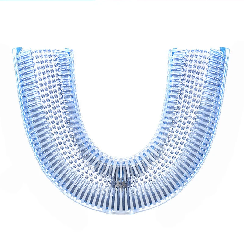 

Ultrasonic Adult Electric Toothbrush 360 Nano Silicone U-shaped Electric Toothbrush USB Charging Whitening Teeth Healthy