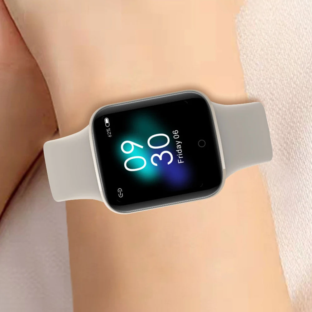 

E8 Touch IP67 Smart Bracelet Reminder Heart Rate Sports Watch Fitness Tracker Fashionable Dial Wristwatch Present