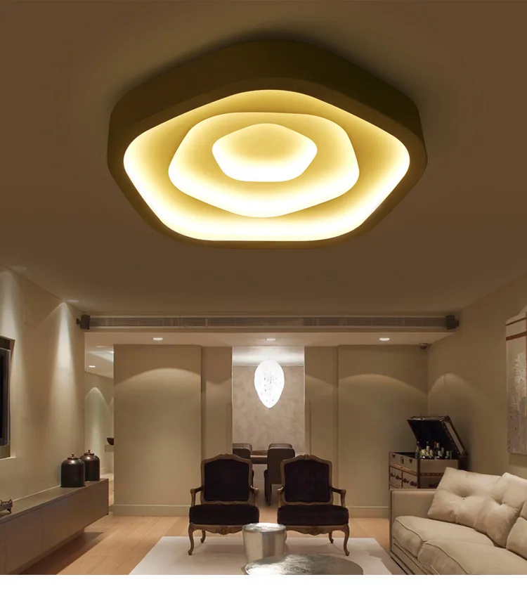 

modern lamparas de techo ventilador de techo AC85-265V Ceiling Lamp Fixtures Living Room home decoration ceiling light fans