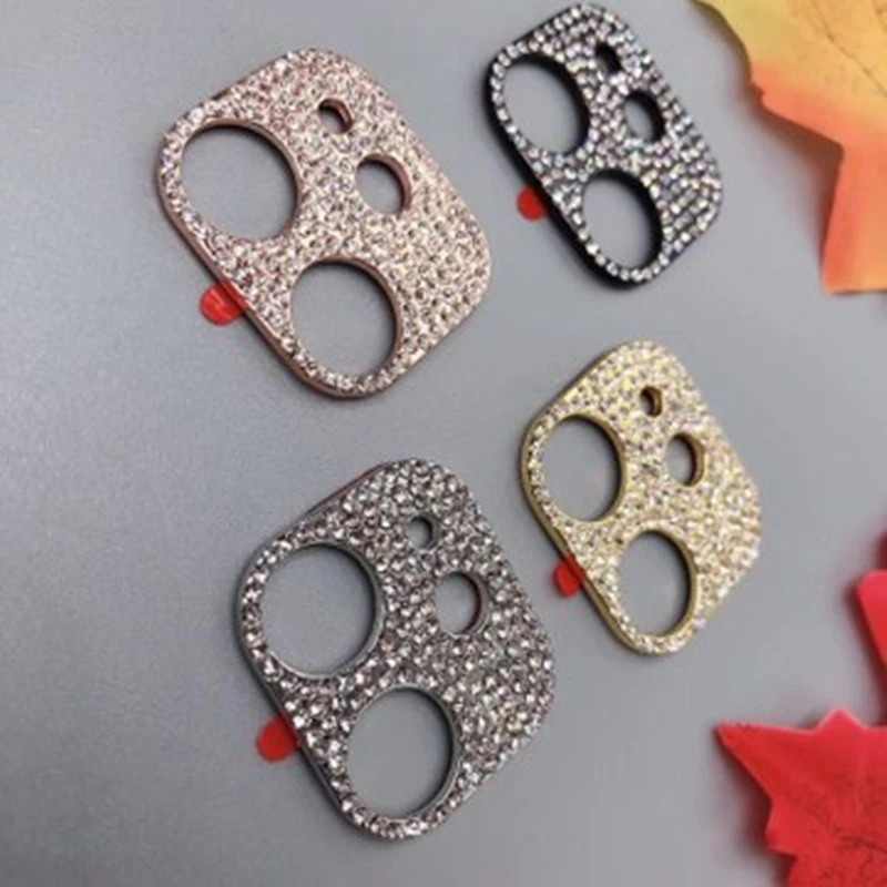 

Mobile Phone Camera Protective Film for iPhone 12 Case Cartoon Tempered Camera Lens Screen