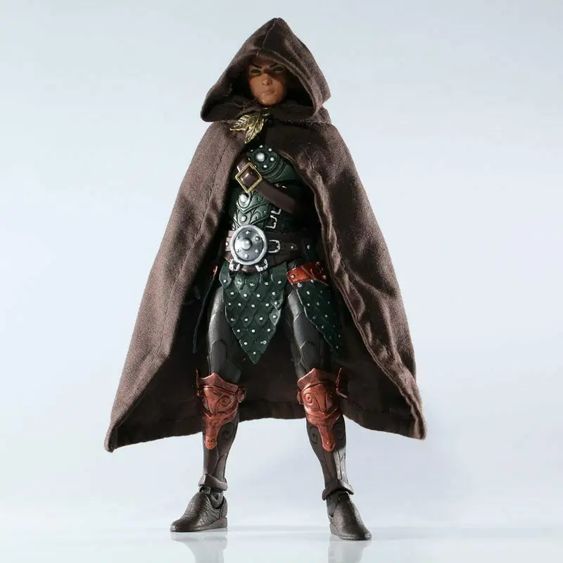 

[only cloak]1/12 Scale Custom Four Knights Mythic Legion Elf Short Cloak Model for 6" Figures Dolls Toys
