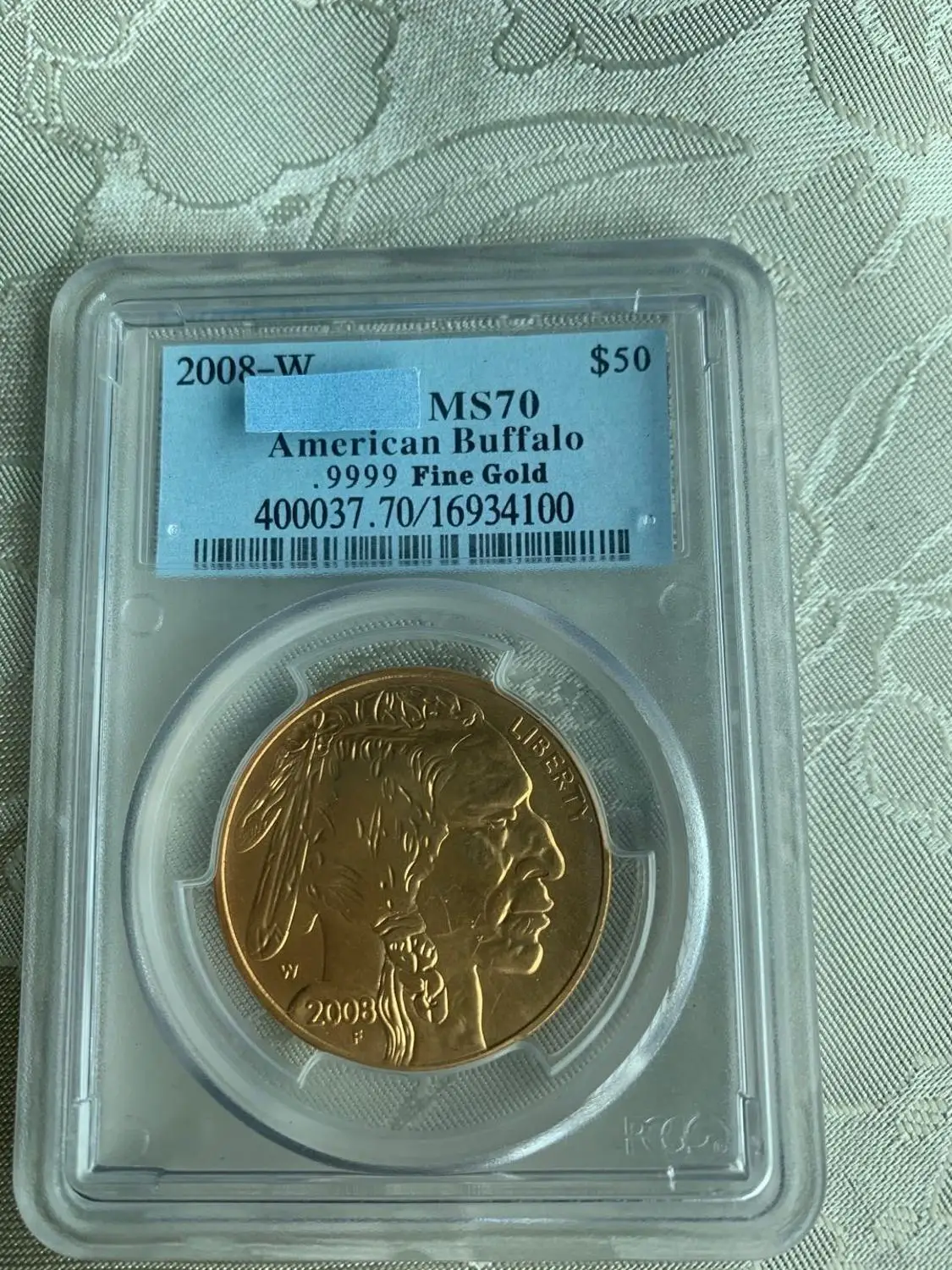 2008 вт Золотой буйвол PR70|eagle|eagle goldeagle head |