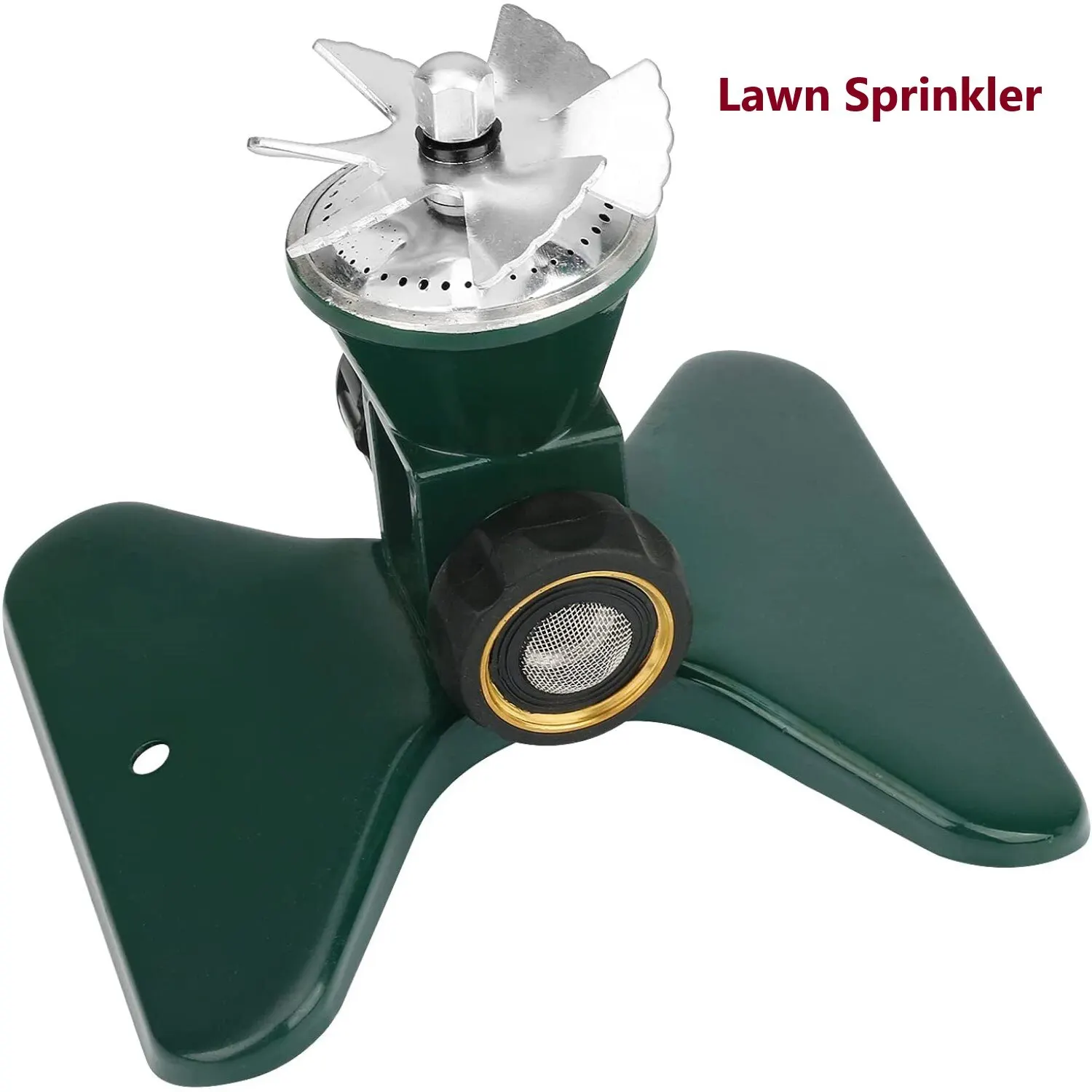 

360 Degree Automatic Rotating Garden Lawn Water Sprinklers System Metal Lawn Rotating Nozzle Garden Irrigation Supplies