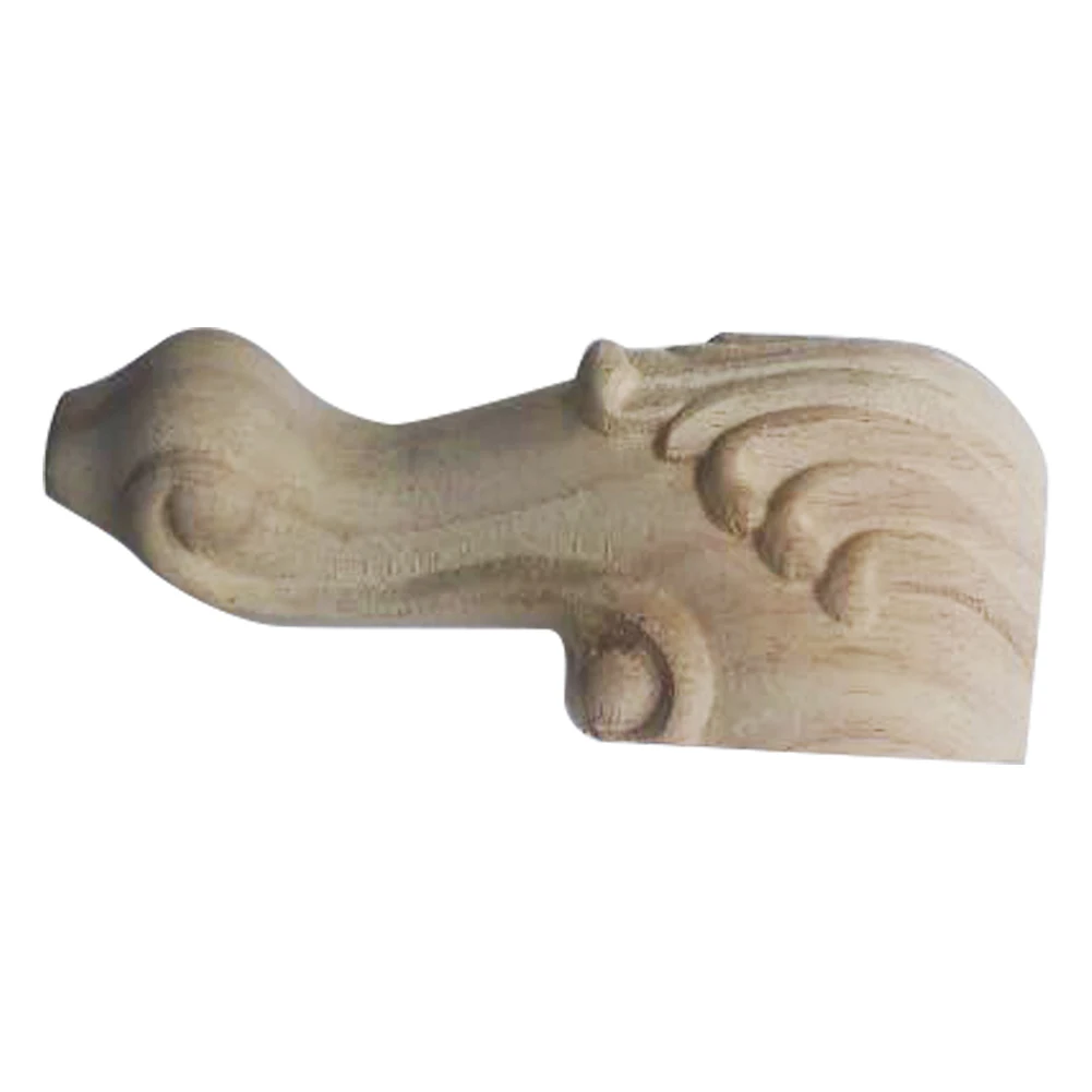 

Sofa Cabinet Home Carved TV Bench Seat Countertop Non-Slip European Style Table Bed Solid Wood Legs Furniture Foot