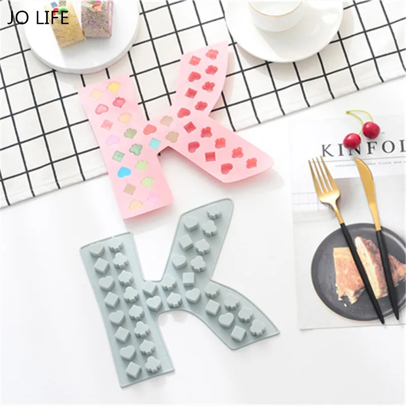 Креативные формы для конфет в покер JO LIFE силиконовые инструменты украшения