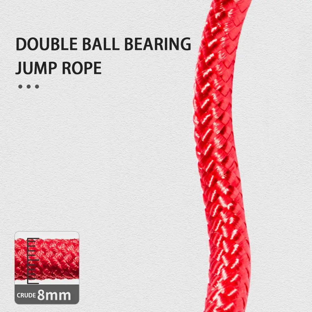 

Skipping Rope Ball Bearings Jump Rope Rapid Speed Muscle Grip Wire Body Building Exercise Boxing Training Home Fitness Gym