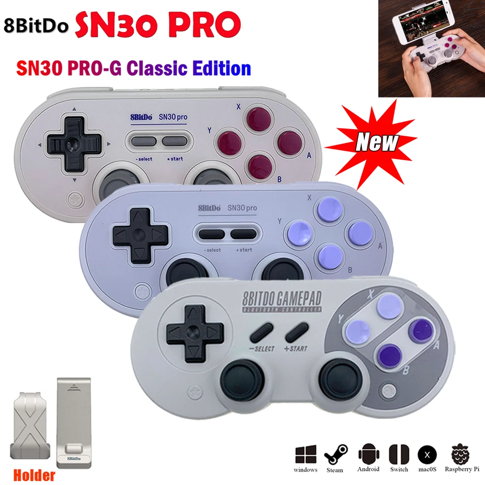 Распродажа! Беспроводной игровой контроллер 8Bitdo SN30 Pro для Nintendo Switch геймпад/MacOS/